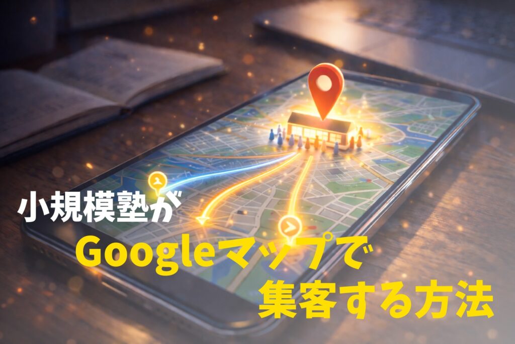 塾がGoogleマップで集客する方法とは？【小規模塾のためのMEO対策】